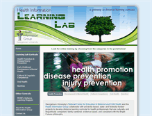 Tablet Screenshot of healthinfolearninglab.org
